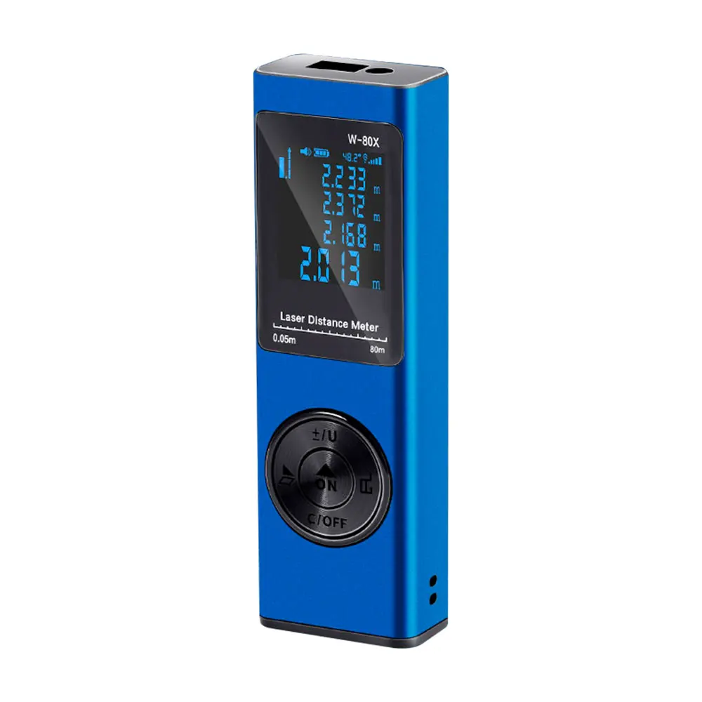 Laser Distance Meter Rangefinder Digital Mini Distance Measuring Meter Electronic Space Measurement Device for Area Volume
Laser Distance Meter Rangefinder Digital Mini Distance Measuring Meter Electronic Space Measurement Device for Area Volume