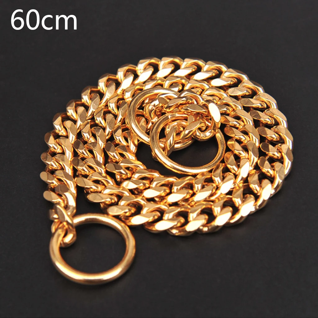 Fashion dog chain collar stainless steel 3mm diameter dog Ch chain collar collar pet jewelry pet gift necklace necklace gold
Fashion dog chain collar stainless steel 3mm diameter dog Ch chain collar collar pet jewelry pet gift necklace necklace gold
