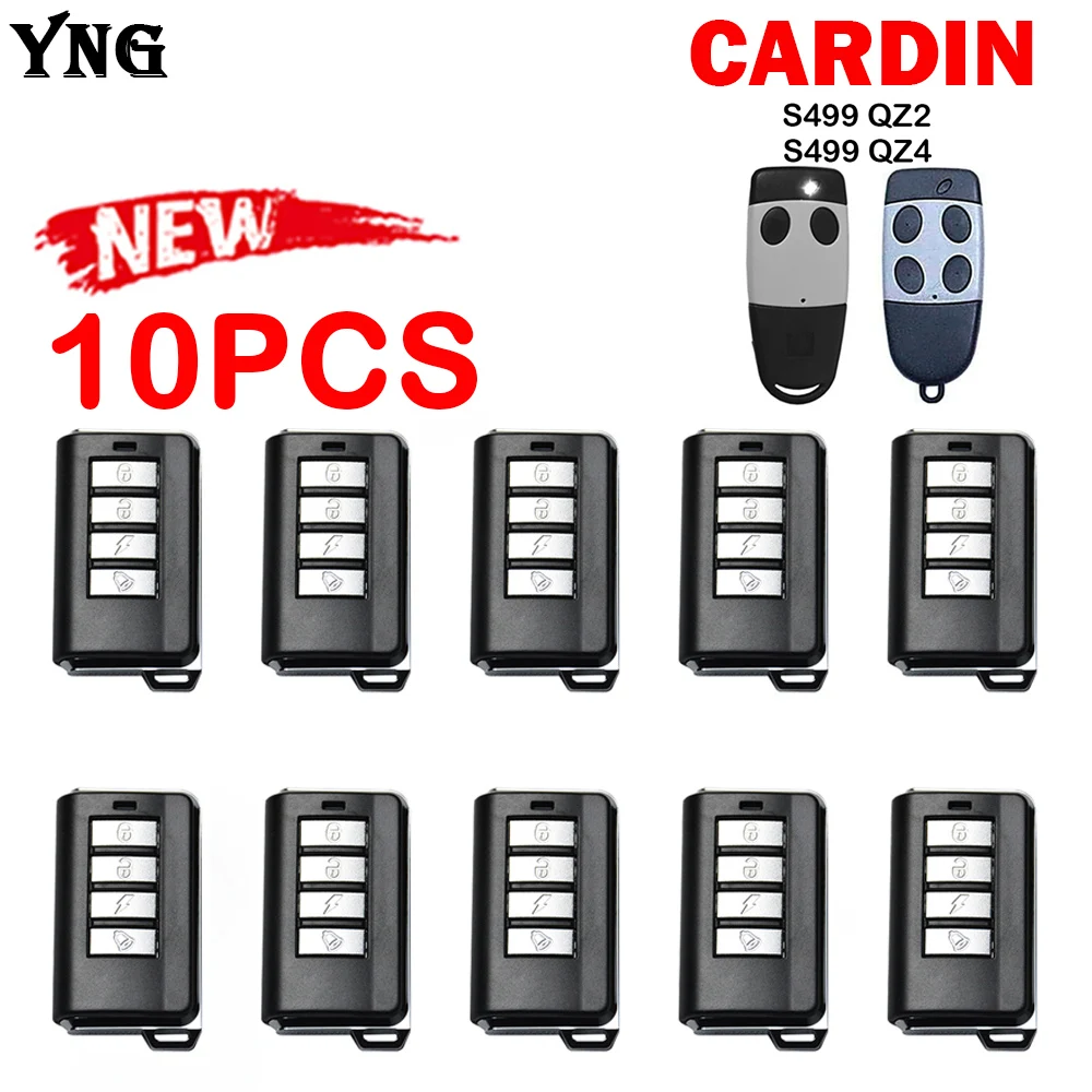 10 PCS For CARDIN S449 QZ2 Gate Remote Control Duplicator Cardin S449 QZ4 Garage Door Command 433mhz Remote Control Rolling Code
10 PCS For CARDIN S449 QZ2 Gate Remote Control Duplicator Cardin S449 QZ4 Garage Door Command 433mhz Remote Control Rolling Code