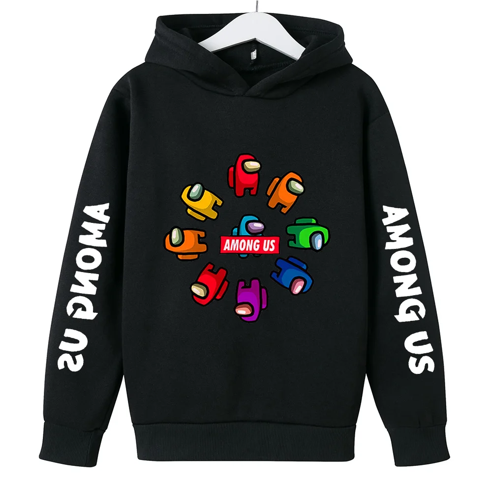 Children's Street Style Games Hip ho 3-14Years Among Us Kids Size comic fashion Hoodie Boys&Girls Long Sleeve Hooded Sweatshirts
Children's Street Style Games Hip ho 3-14Years Among Us Kids Size comic fashion Hoodie Boys&Girls Long Sleeve Hooded Sweatshirts