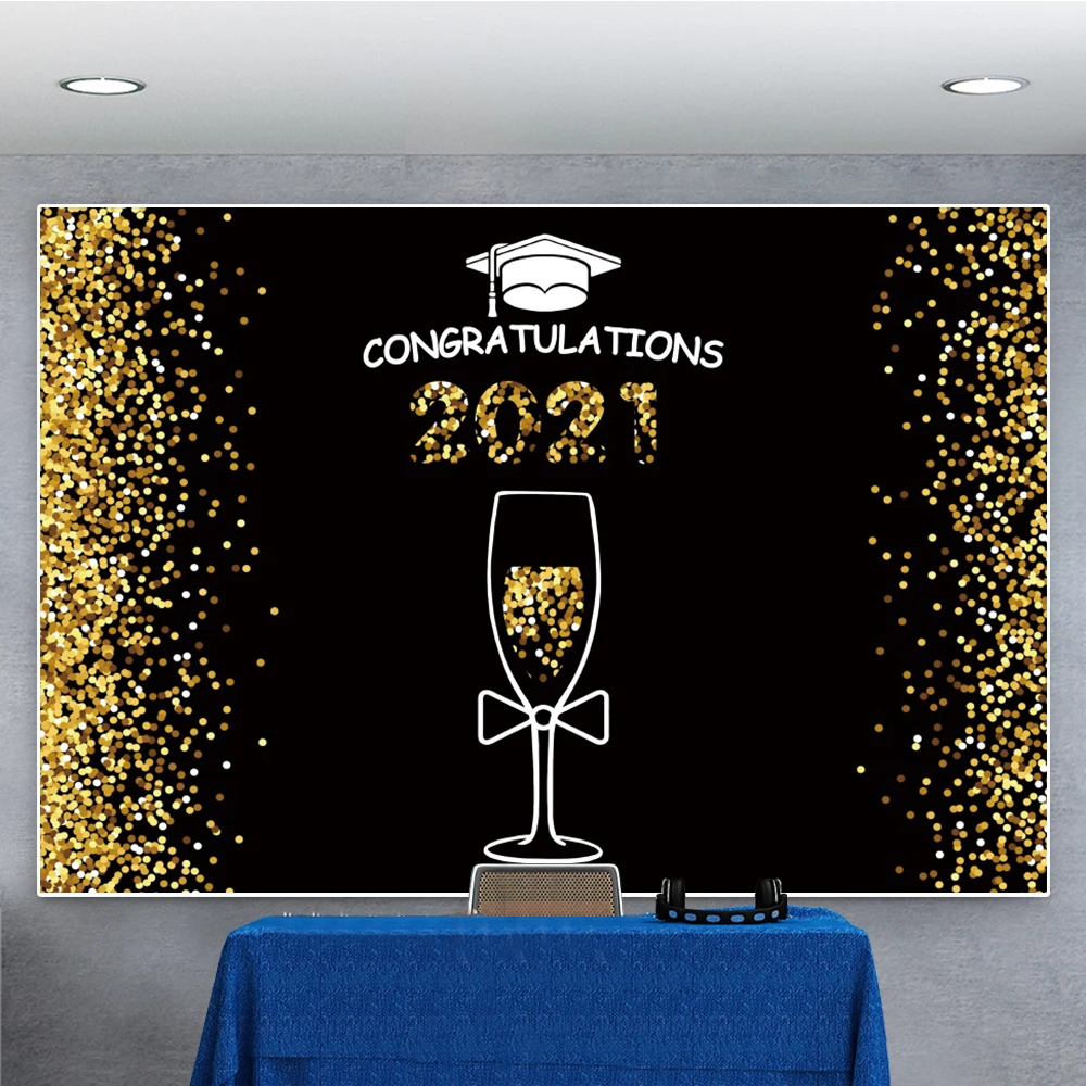 Yeele Graduation Gold Glitters Themed Party Photography Black Backdrop Photographic Decoration Backgrounds For Photo Studio
Yeele Graduation Gold Glitters Themed Party Photography Black Backdrop Photographic Decoration Backgrounds For Photo Studio