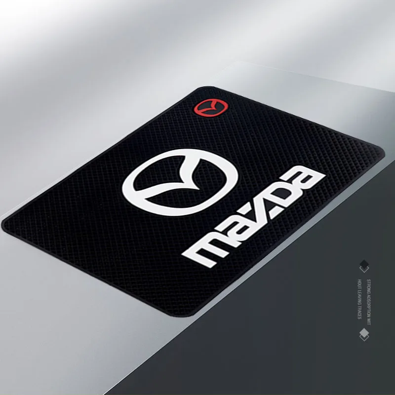 Car high temperature resistant silicone anti-skid pad Mazda-logo car product dashboard pad mobile phone decoration storage pad
Car high temperature resistant silicone anti-skid pad Mazda-logo car product dashboard pad mobile phone decoration storage pad