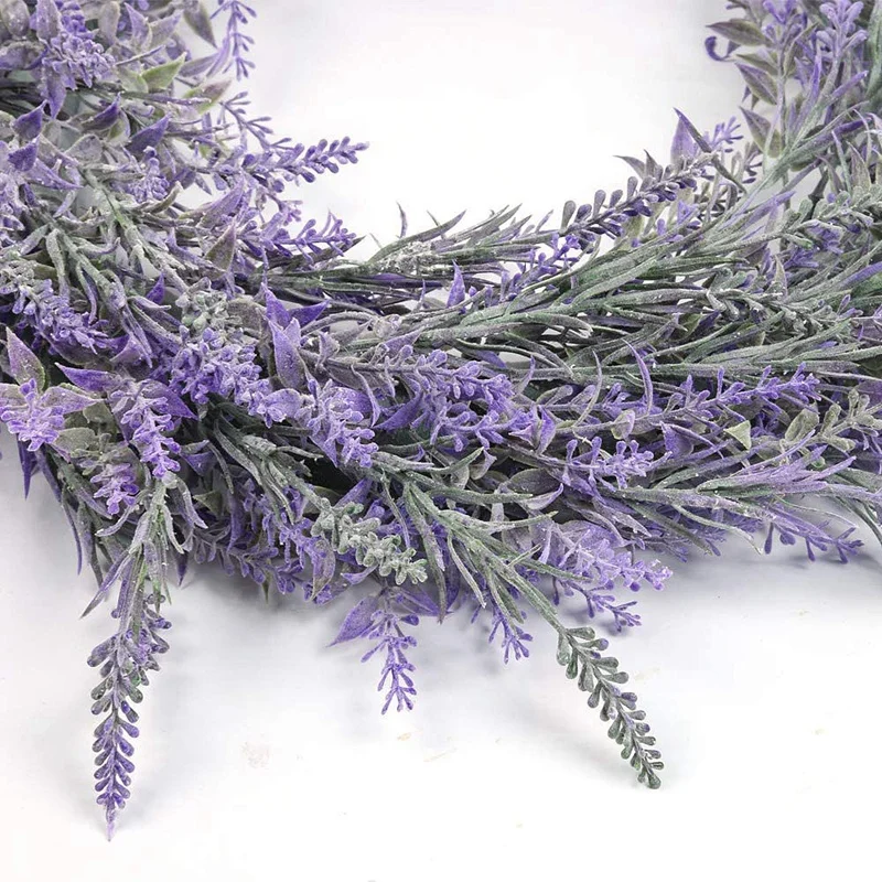 Lavender Wreath for Front Door Artificial for All Seasons Indoor Outdoor Floral Wreath for Wedding Party Home Wall Decor
Lavender Wreath for Front Door Artificial for All Seasons Indoor Outdoor Floral Wreath for Wedding Party Home Wall Decor