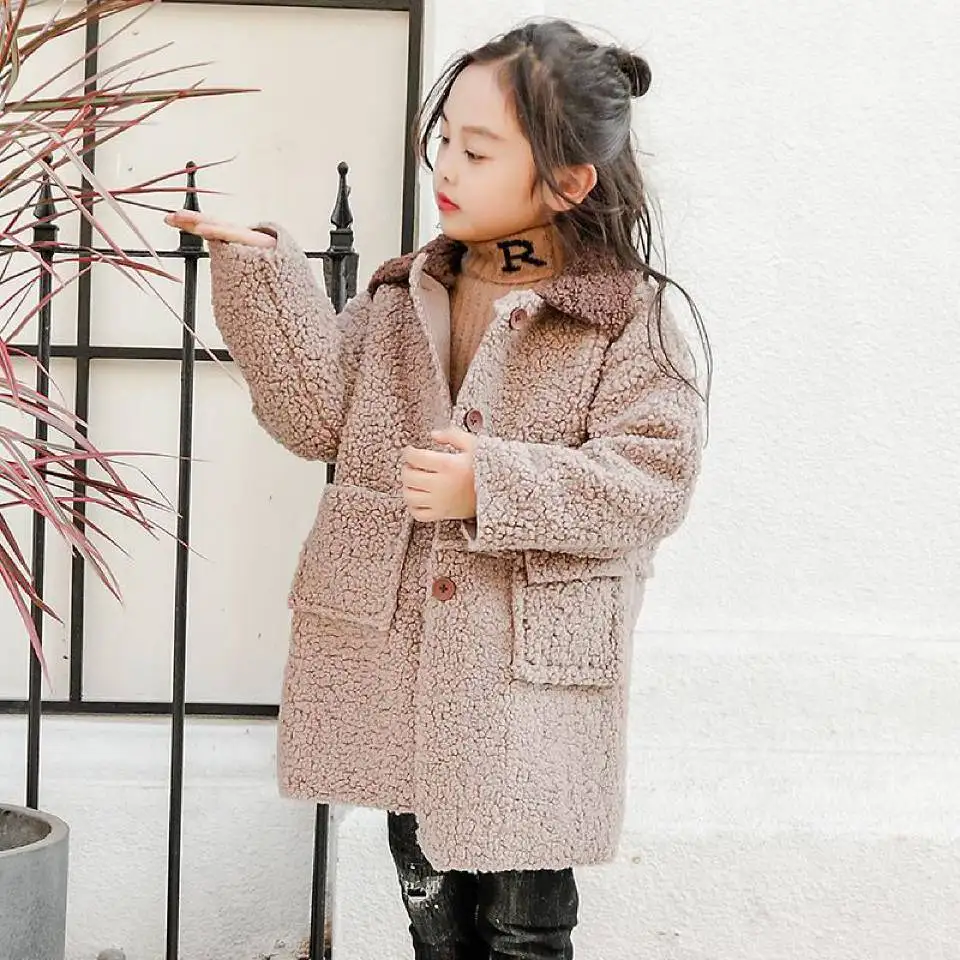 New Autumn Winter Baby Boys Girls Cashmere Jackets Coat 4-13 Yrs Turn-down Collar Girls Boys Coats High Quality Children Outwear
New Autumn Winter Baby Boys Girls Cashmere Jackets Coat 4-13 Yrs Turn-down Collar Girls Boys Coats High Quality Children Outwear