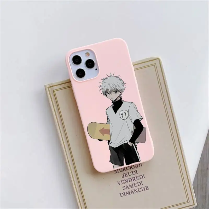 Hunter x Hunter Phone Case Pink Candy Color for iPhone 11 12 mini pro XS MAX 8 7 6 6S Plus X SE 2020 XR
Hunter x Hunter Phone Case Pink Candy Color for iPhone 11 12 mini pro XS MAX 8 7 6 6S Plus X SE 2020 XR