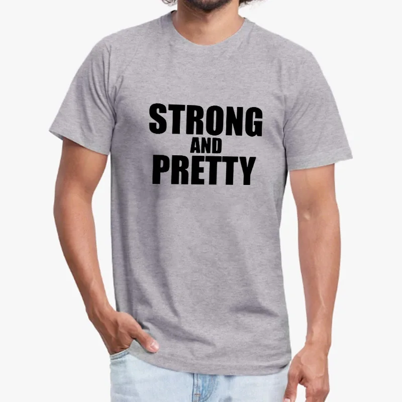 Funny Letter Print Summer Fashion T Shirts for Men Strong and Pretty Mens Tops Clothing O-neck Casual Graphic T Shirts Men
Funny Letter Print Summer Fashion T Shirts for Men Strong and Pretty Mens Tops Clothing O-neck Casual Graphic T Shirts Men