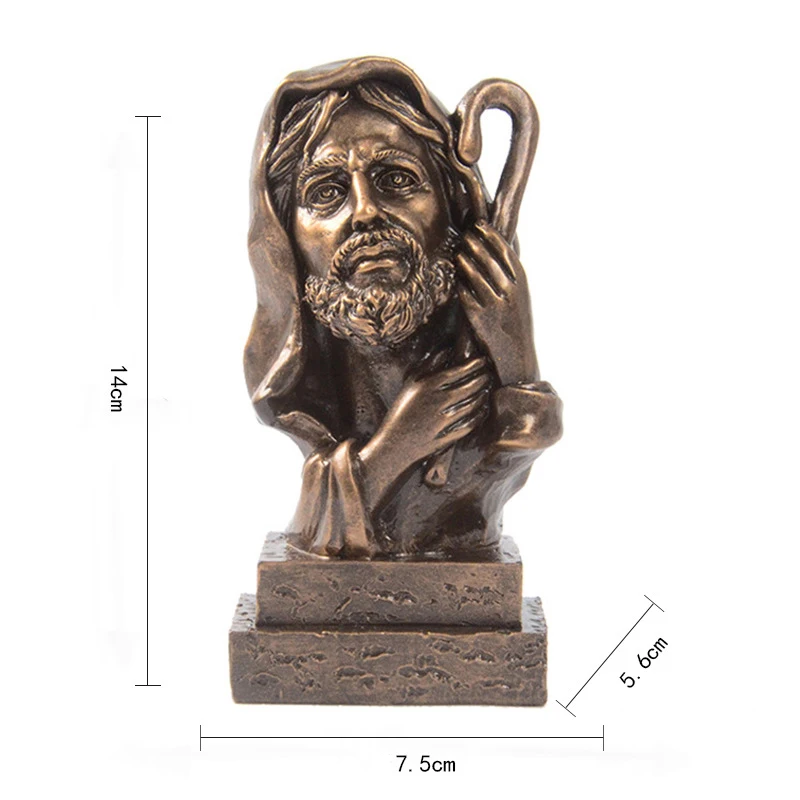 Creative Resin Sculpture Crafts Idol Model Ornaments Home Decor Accessories Living Room Retro Religious Figures Modern Statue
Creative Resin Sculpture Crafts Idol Model Ornaments Home Decor Accessories Living Room Retro Religious Figures Modern Statue