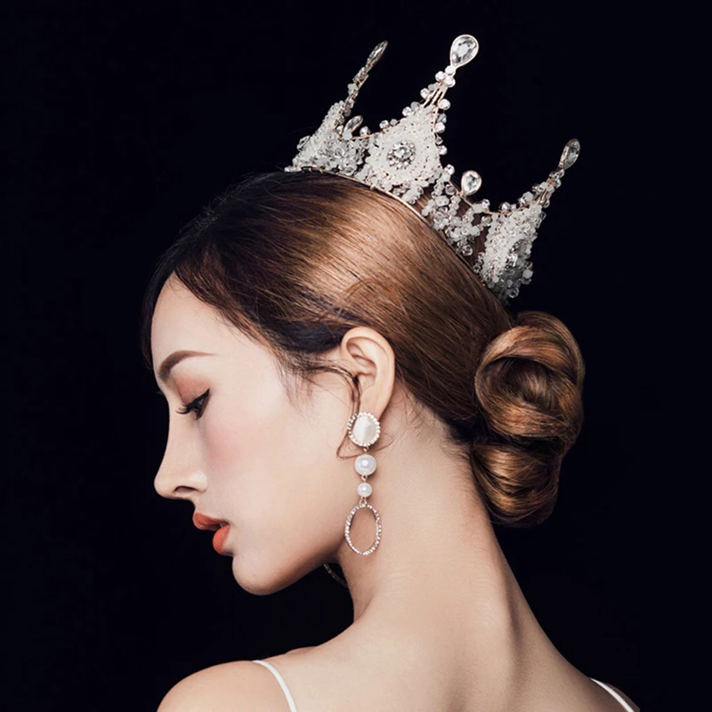 Fashion Luxury Ladies Faux Crystal Bridal Crown Headwear Girls Elegant Hair Jewelry Wedding Party Accessories
Fashion Luxury Ladies Faux Crystal Bridal Crown Headwear Girls Elegant Hair Jewelry Wedding Party Accessories