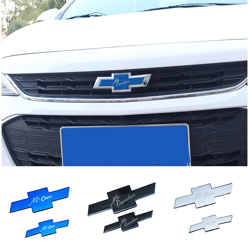 Автомобильные наклейки на переднюю и заднюю эмблему для Chevrolet значок хэтчбека