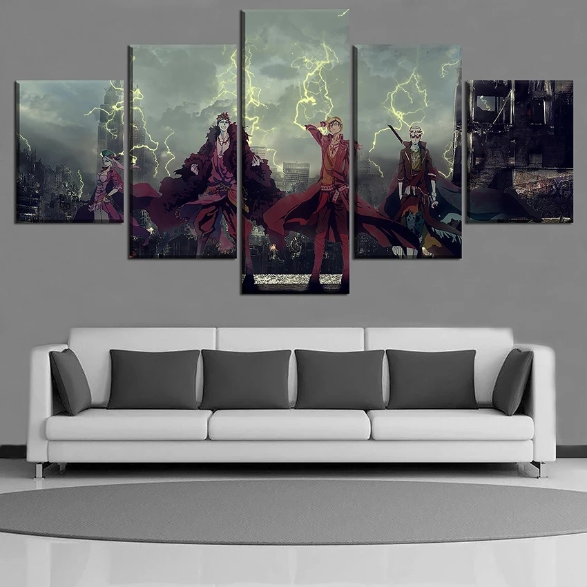 Anime One Piece Painting Wall Art Modular Pictures 5 Panels Poster Canvas Printed Type Modern Style Home Decor Living Room Frame
Anime One Piece Painting Wall Art Modular Pictures 5 Panels Poster Canvas Printed Type Modern Style Home Decor Living Room Frame