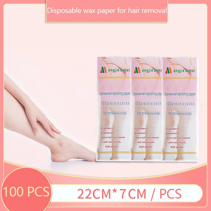 100pcs Disposable Hair Removal Wax Strips For Depilation Body Beauty Non-woven Beeswax Paper Depilatory Wax For Depilation
100pcs Disposable Hair Removal Wax Strips For Depilation Body Beauty Non-woven Beeswax Paper Depilatory Wax For Depilation