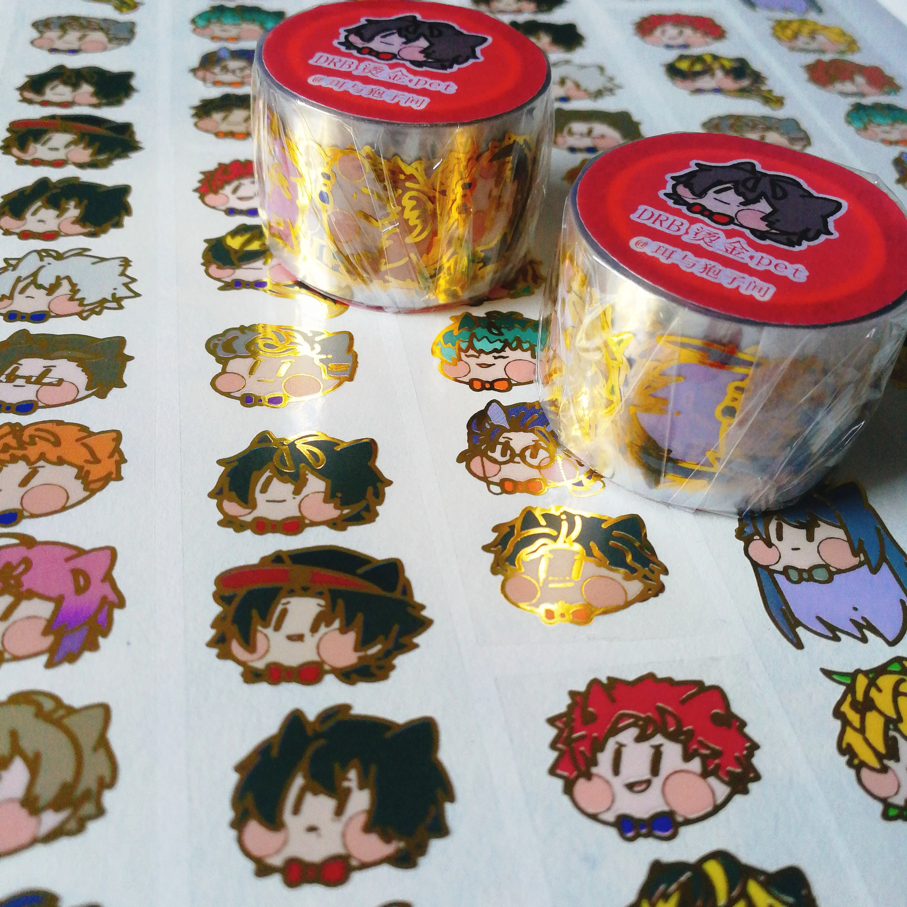 Anime Division Rap Battle Aohitsugi Samatoki Hot Stamping Masking Adhesive Tape Hand Tear Paper Packaging Sticker Stationery
Anime Division Rap Battle Aohitsugi Samatoki Hot Stamping Masking Adhesive Tape Hand Tear Paper Packaging Sticker Stationery