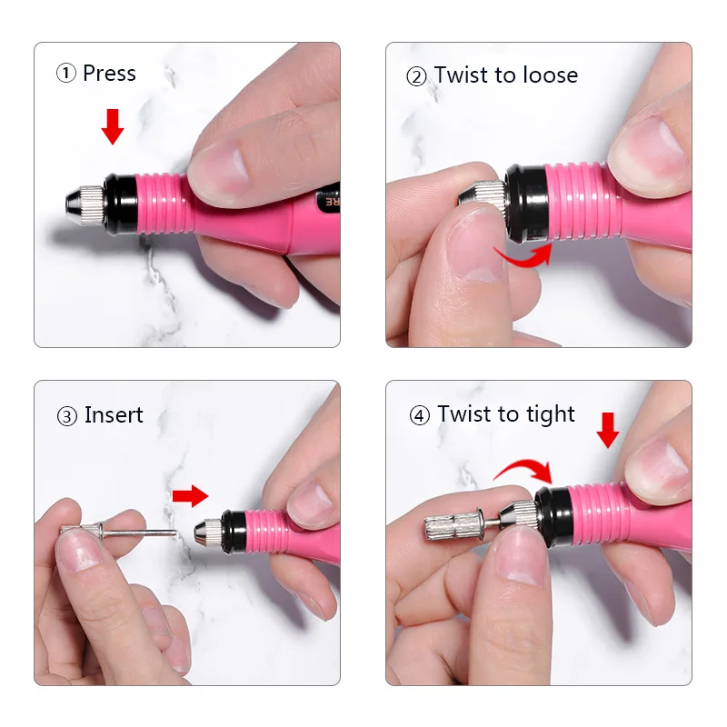 1 Set Electric Nail Drill Machine Pen for Manicure Ceramic Milling Cutters Electric Nail Sander Pedicure Manicure Kit Equipment
1 Set Electric Nail Drill Machine Pen for Manicure Ceramic Milling Cutters Electric Nail Sander Pedicure Manicure Kit Equipment