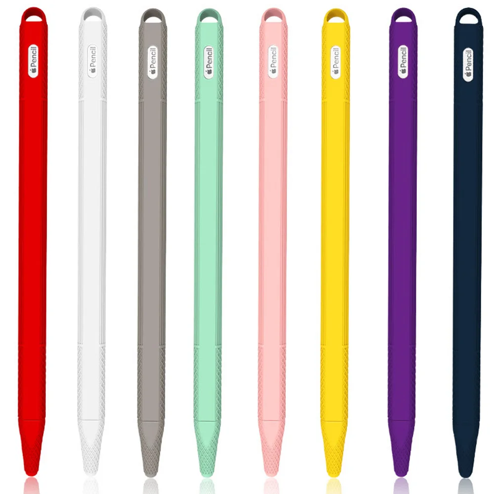 For Apple Pencil 2 Case Soft Silicone Holder Stylus Pen Cover Compatible For Ipad Tablet Touch pen Protective Case 2018 2020
For Apple Pencil 2 Case Soft Silicone Holder Stylus Pen Cover Compatible For Ipad Tablet Touch pen Protective Case 2018 2020