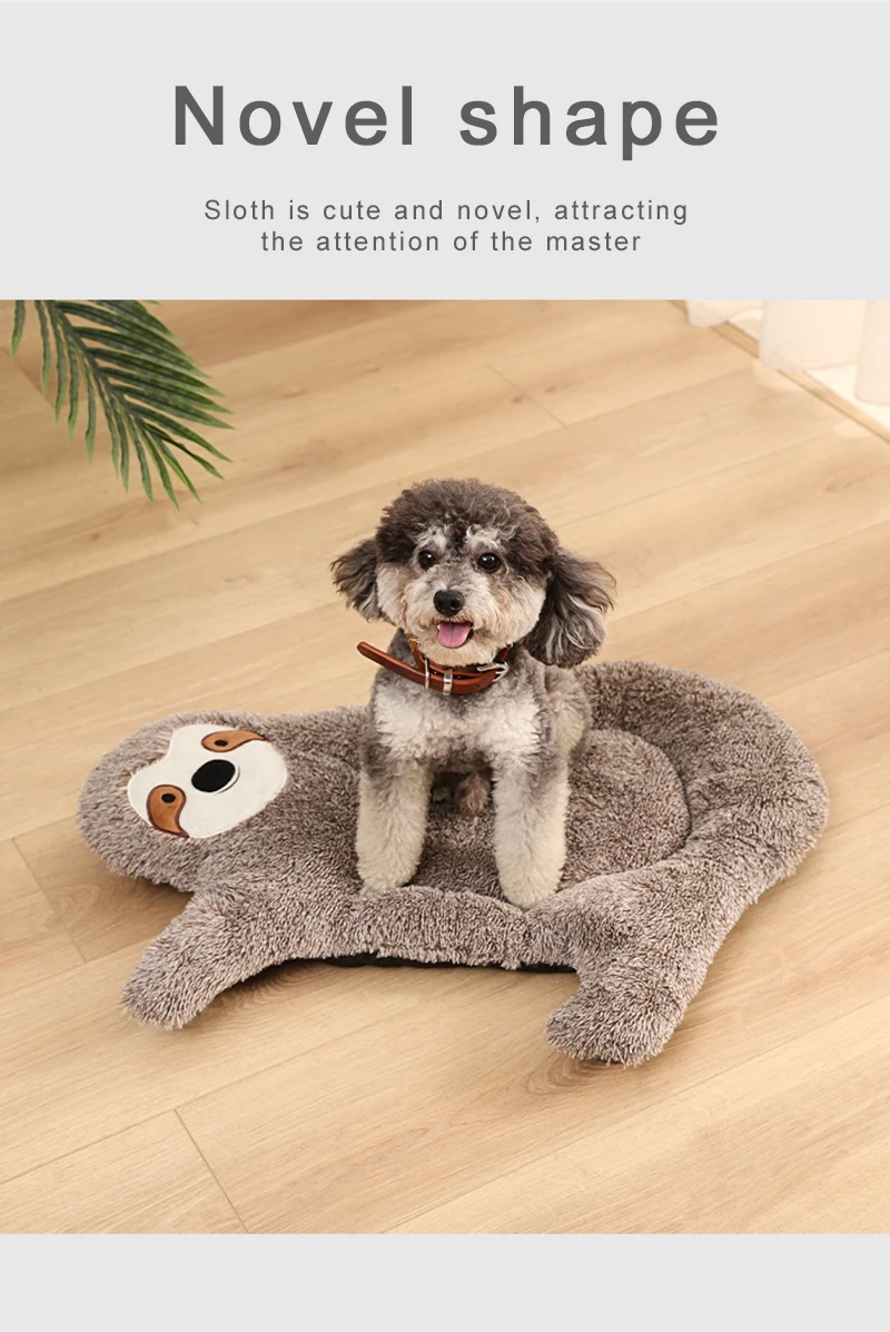 Pet Winter Warm And Breathable Pet Bed Plush Cat Litter Kennel Bed Sloth Series Pet Cushion Small Dog Kitten Litter Pet Cushion
Pet Winter Warm And Breathable Pet Bed Plush Cat Litter Kennel Bed Sloth Series Pet Cushion Small Dog Kitten Litter Pet Cushion