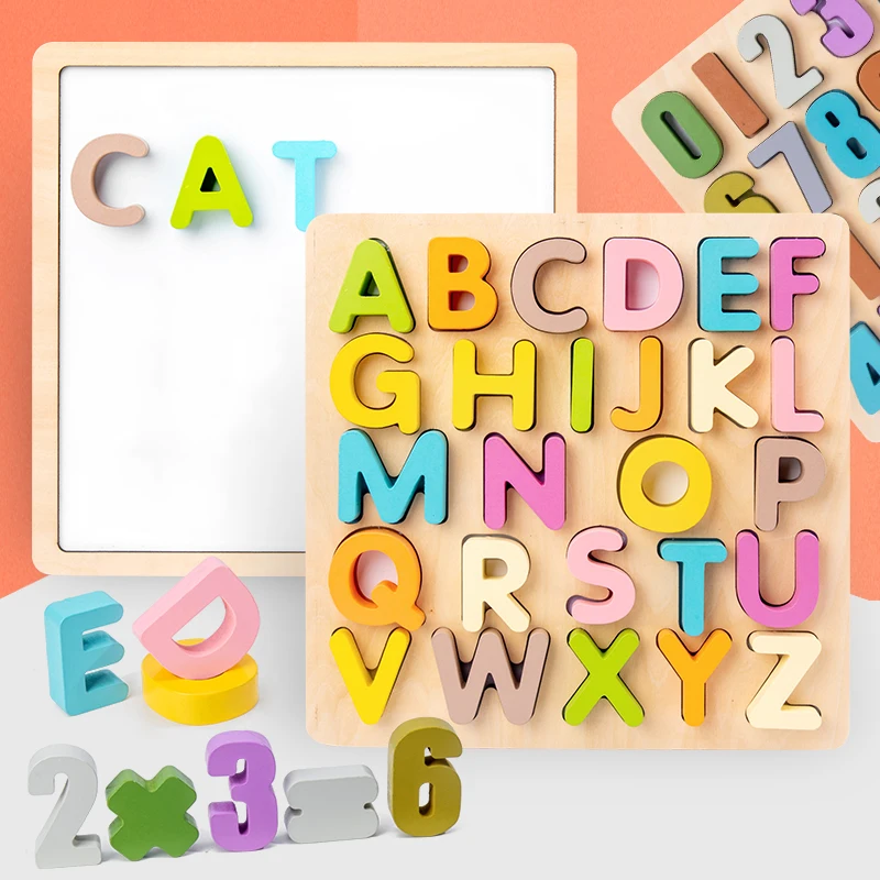 Kids Toys Wooden Montessori Toys Digital Alphabet Shape Matching Math Puzzle Preschool Learning Educational Toys For Children
Kids Toys Wooden Montessori Toys Digital Alphabet Shape Matching Math Puzzle Preschool Learning Educational Toys For Children