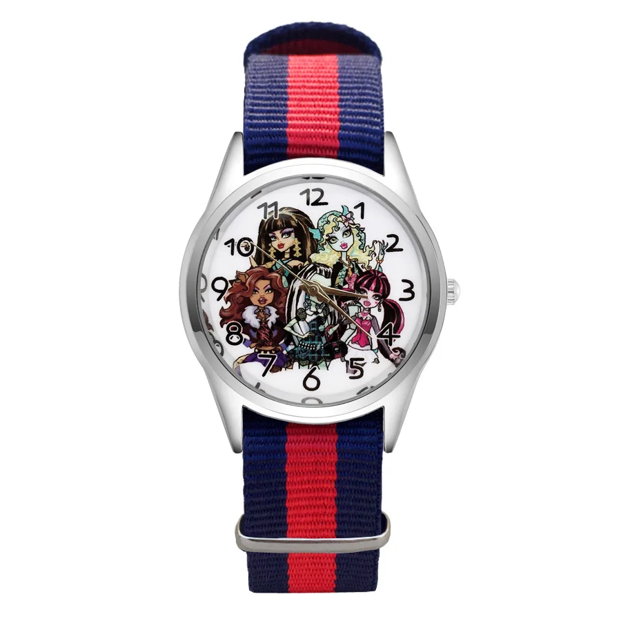 Children's Cute Cartoon Style Women Student Boy Girl Nylon Strap Quartz Wrist Watches JC38
Children's Cute Cartoon Style Women Student Boy Girl Nylon Strap Quartz Wrist Watches JC38