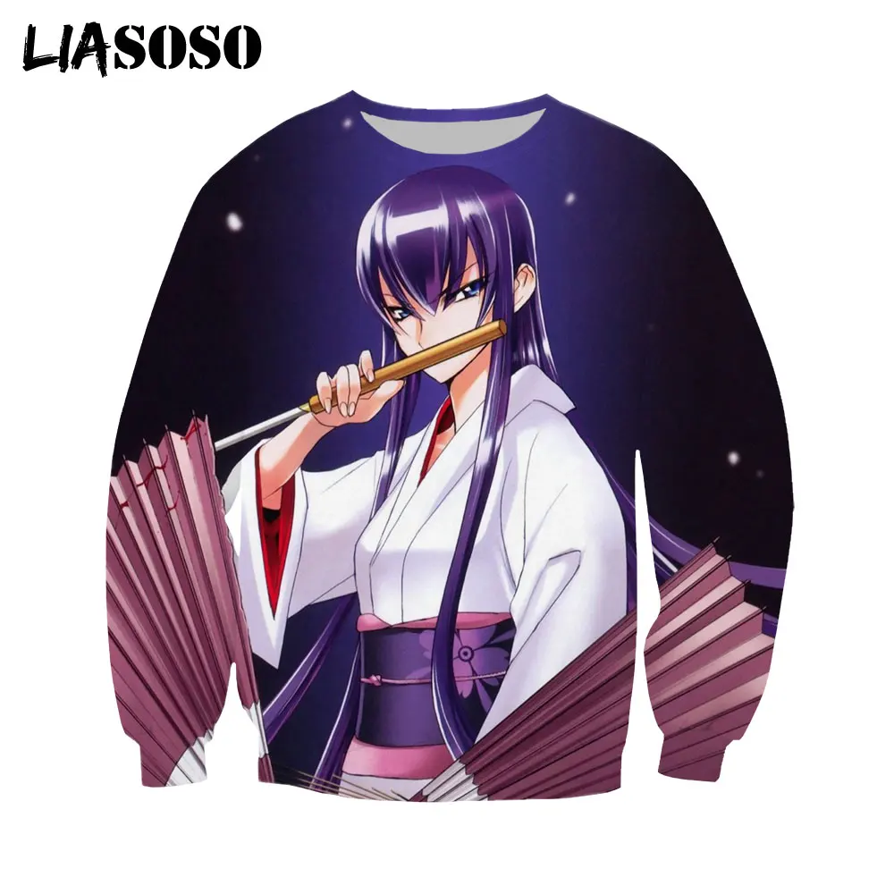 LIASOSO 3D Print Highschool Of The Dead Cool Hoodie Men Women Casual Long Sleeve Sweatshirt Harajuku Pullover Autumn Sweater
LIASOSO 3D Print Highschool Of The Dead Cool Hoodie Men Women Casual Long Sleeve Sweatshirt Harajuku Pullover Autumn Sweater