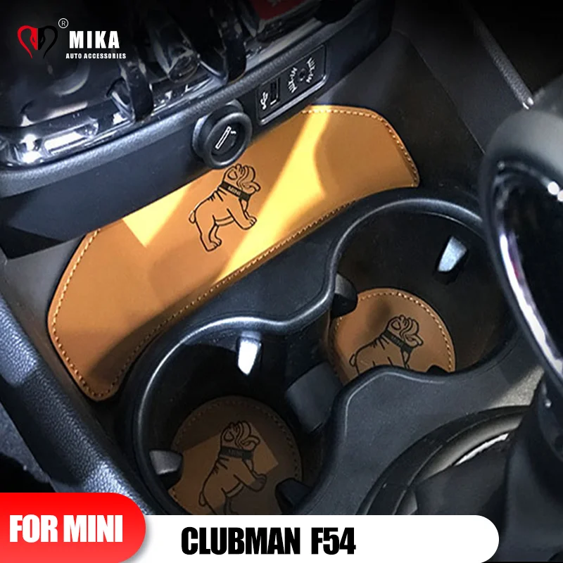 1 Set Auto PU Protect Coaster Anti-slip Water Cup Pads Holder Mats Car Styling Interior Accessories For Mini Cooper Clubman F54
1 Set Auto PU Protect Coaster Anti-slip Water Cup Pads Holder Mats Car Styling Interior Accessories For Mini Cooper Clubman F54