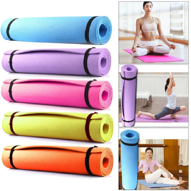 1PCS 173*60CM Yoga Mat Gym Fitness Exercise Eco Friendly Foam Non-Slip Pilates Physio Mat 4mm
1PCS 173*60CM Yoga Mat Gym Fitness Exercise Eco Friendly Foam Non-Slip Pilates Physio Mat 4mm