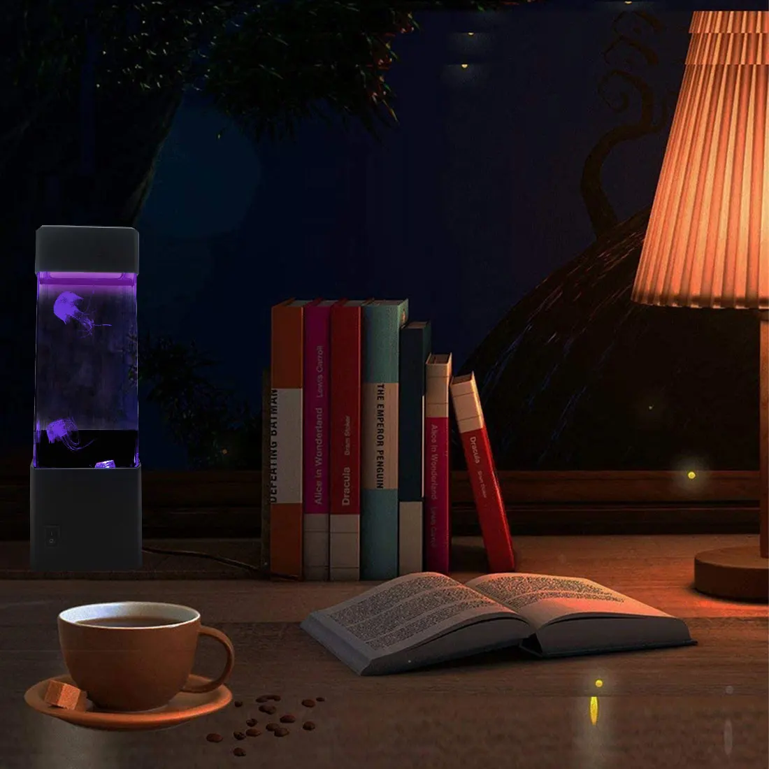 LED Night Lights USB Power/Battery Powered Fantasy Jellyfish Color Changing Jellyfish Tank Aquarium Led Lamp Relaxing Mood Lamp
LED Night Lights USB Power/Battery Powered Fantasy Jellyfish Color Changing Jellyfish Tank Aquarium Led Lamp Relaxing Mood Lamp