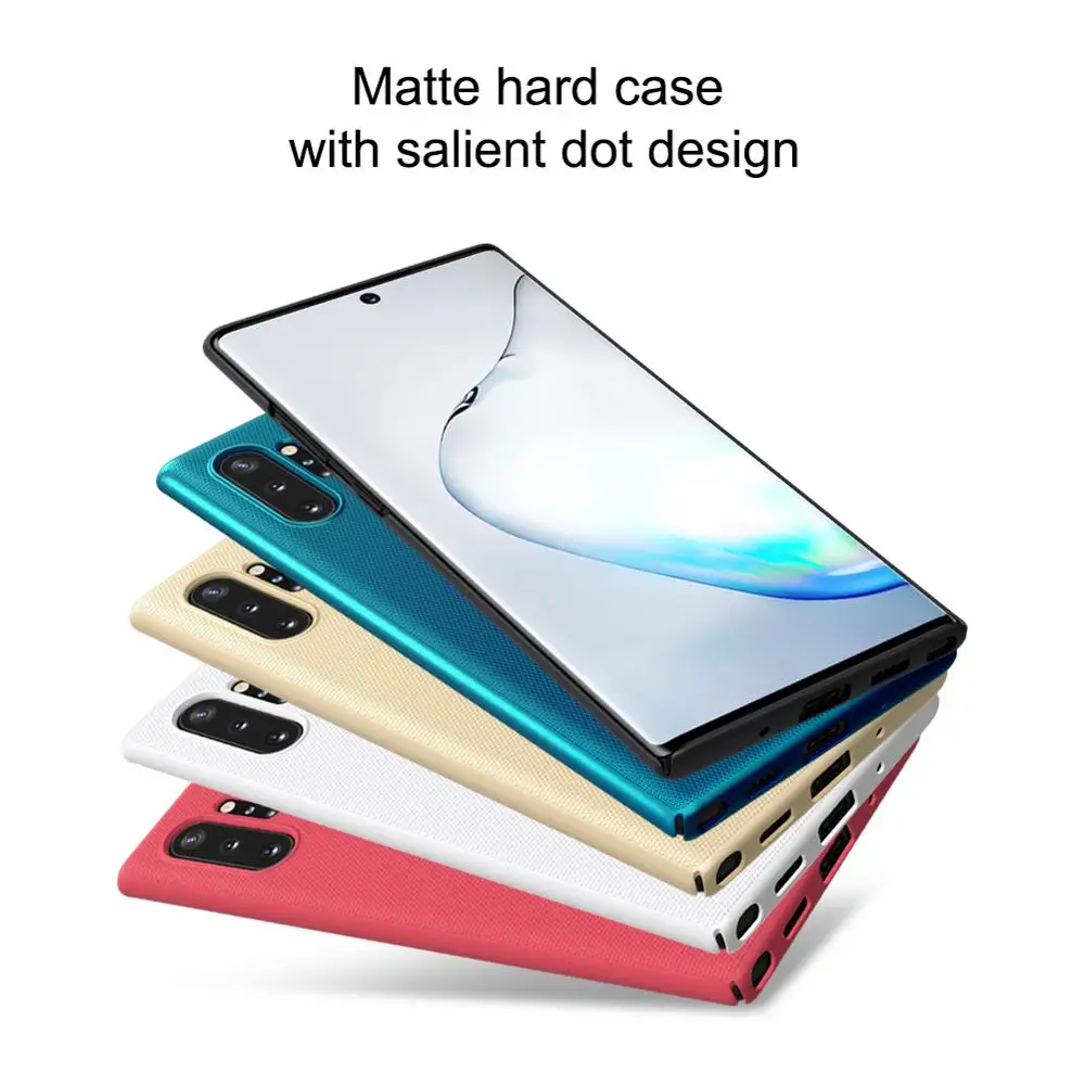 Для samsung Galaxy Note10 Note 10 plus pro чехол Nillkin матовый ПК Жесткий s телефон оболочка задняя