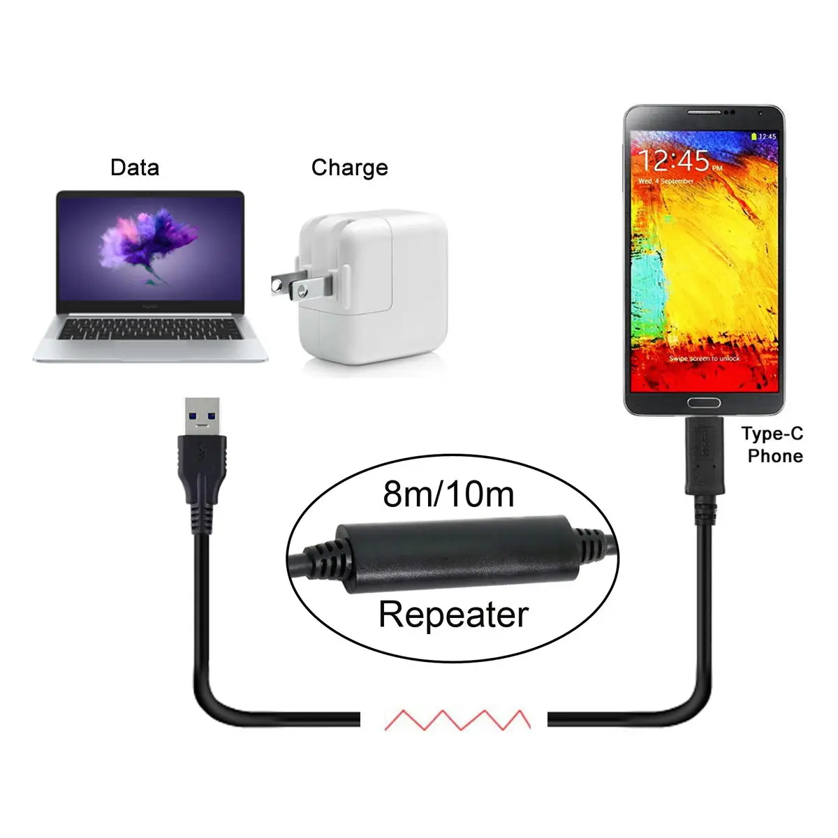 10m 8m 5m USB-C USB 3.1 Type C Male to USB3.0 Type A Male Data GL3523 Repeater Cable for Tablet & Phone & Hard Disk Drive
10m 8m 5m USB-C USB 3.1 Type C Male to USB3.0 Type A Male Data GL3523 Repeater Cable for Tablet & Phone & Hard Disk Drive