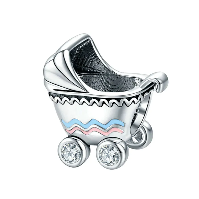 1Pcs New Cute Baby Carriage Pendant DIY Beads Suitable for Original Pandora Charm Bracelet Ladies Jewelry Making Gifts
1Pcs New Cute Baby Carriage Pendant DIY Beads Suitable for Original Pandora Charm Bracelet Ladies Jewelry Making Gifts