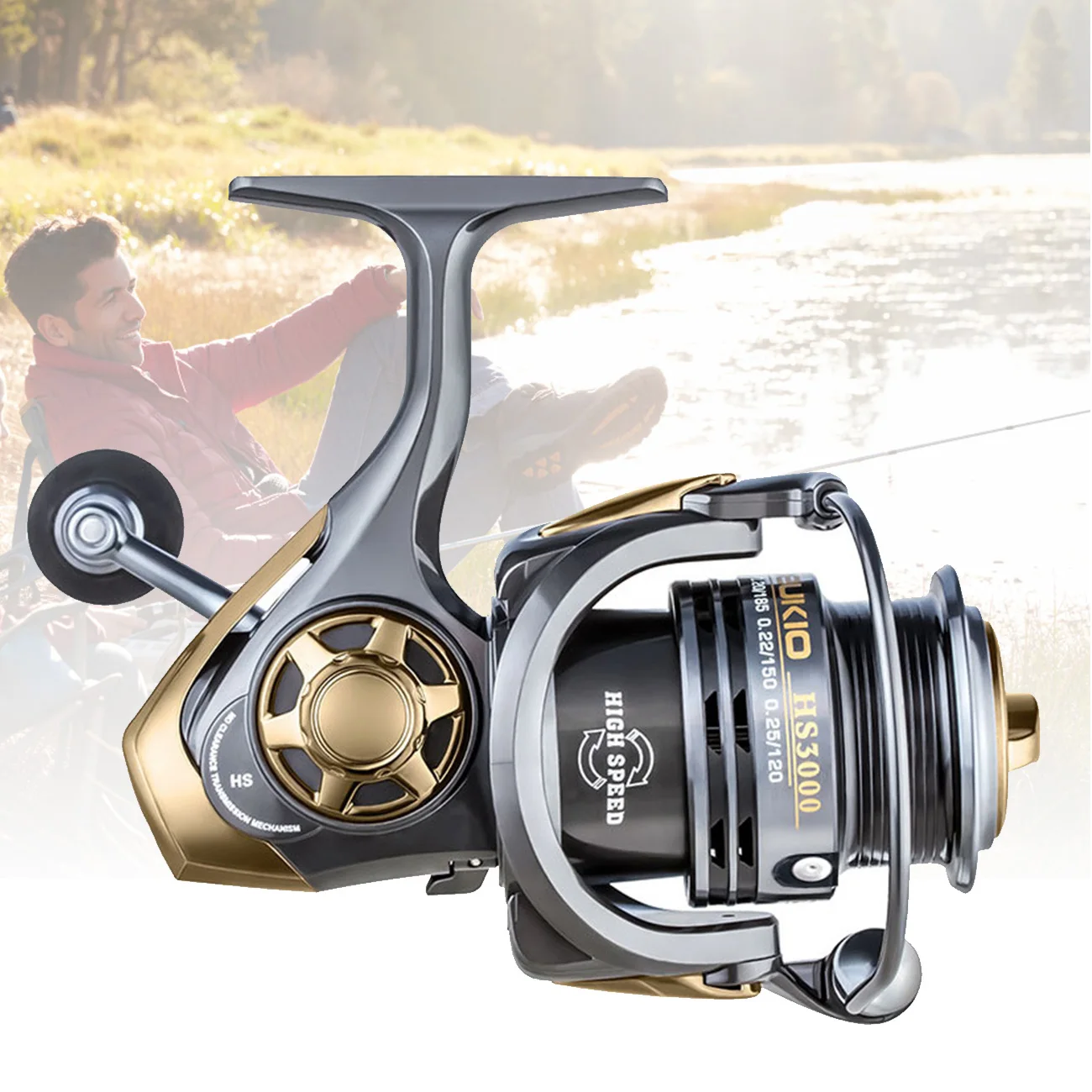HS2000 HS3000 HS5000 high-speed than fishing reel spinning wheel shallow cup fishing line wheel road sub-wheel sea rod wheel
HS2000 HS3000 HS5000 high-speed than fishing reel spinning wheel shallow cup fishing line wheel road sub-wheel sea rod wheel