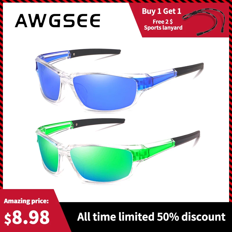 Outdoor Sport Sunglasses for Men Polarized Sunglasses Mirror Shades Male Fishing Goggles UV Protection gafas hombre
Outdoor Sport Sunglasses for Men Polarized Sunglasses Mirror Shades Male Fishing Goggles UV Protection gafas hombre