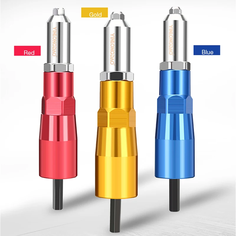 DTBD 9Pcs/Set Electric Rivet Gun Riveting Adapter Insert Cordless Drill Aluminum Rivet Nut Riveter Insert Nail Power Tools
DTBD 9Pcs/Set Electric Rivet Gun Riveting Adapter Insert Cordless Drill Aluminum Rivet Nut Riveter Insert Nail Power Tools