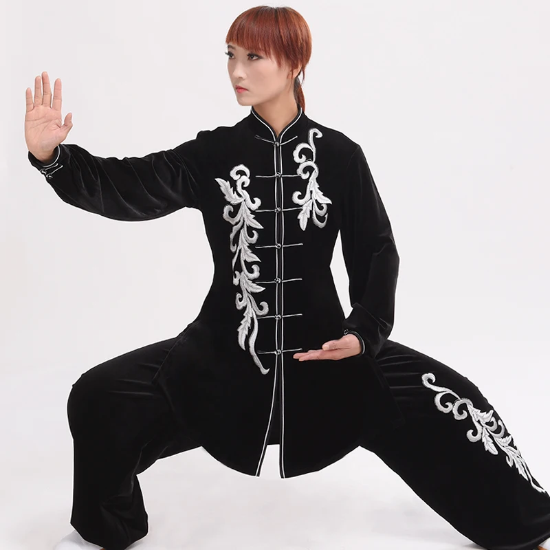 Форма для боевых СТВ кунг фу костюмы Koi Fish Tai Chi одежда китайские традиционные