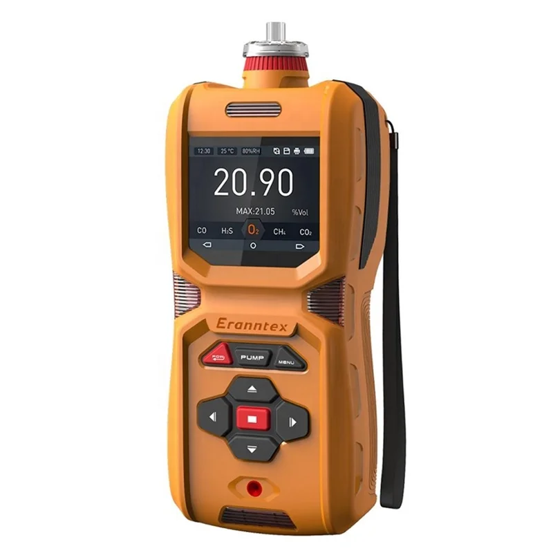 High Precision Portable 6 Gas Detector CO H2S O2 Ex CO2 NOX Nitrogen oxides gas analyzer with inner pump
High Precision Portable 6 Gas Detector CO H2S O2 Ex CO2 NOX Nitrogen oxides gas analyzer with inner pump