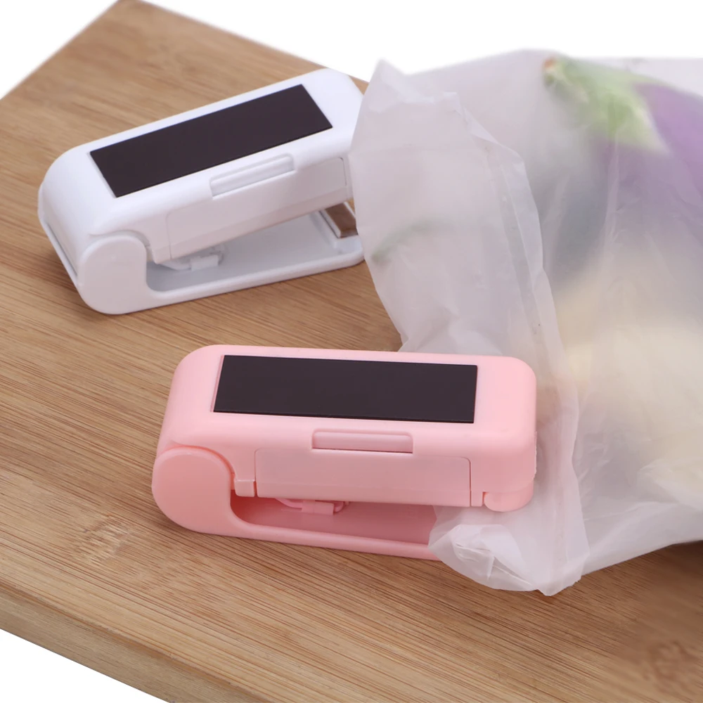 Portable Food Clip Heat Sealing Machine Impulse Sealer Bag Clips Kitchen Accessories Food Snack Bag Sealer
Portable Food Clip Heat Sealing Machine Impulse Sealer Bag Clips Kitchen Accessories Food Snack Bag Sealer