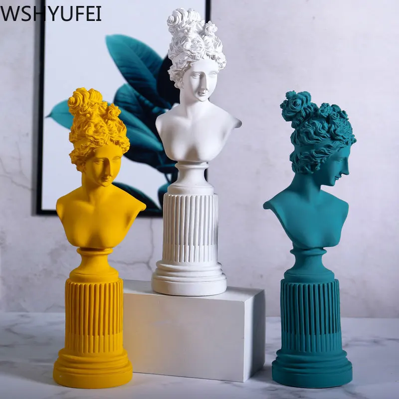 WSHYUFEI Nordic goddess Figurine Resin Crafts Simple Style Sculpture Home Ornament Office Decoration Wedding birthday Gift
WSHYUFEI Nordic goddess Figurine Resin Crafts Simple Style Sculpture Home Ornament Office Decoration Wedding birthday Gift