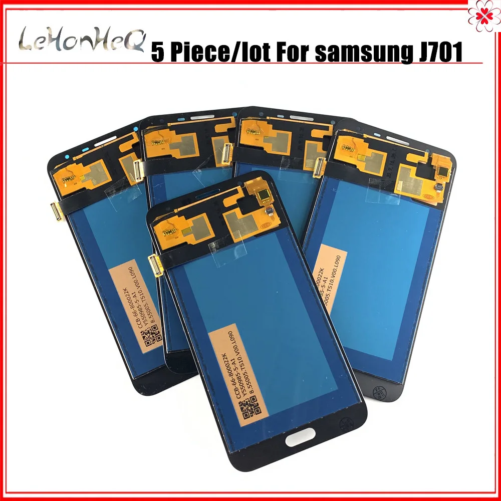 5 piece lot J701 LCD For samsung galaxy J7 NXT J701 LCD Dispaly touch screen Digitizer Assembly
5 piece lot J701 LCD For samsung galaxy J7 NXT J701 LCD Dispaly touch screen Digitizer Assembly