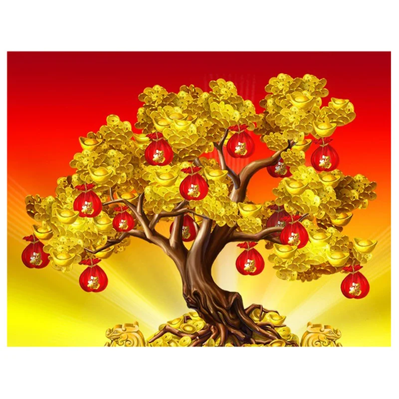 Full Round Square Diamond Embroidery money tree Diy 5D Diamond Painting Rhinestone Cross Stitch mosaic Wedding Decoration
Full Round Square Diamond Embroidery money tree Diy 5D Diamond Painting Rhinestone Cross Stitch mosaic Wedding Decoration