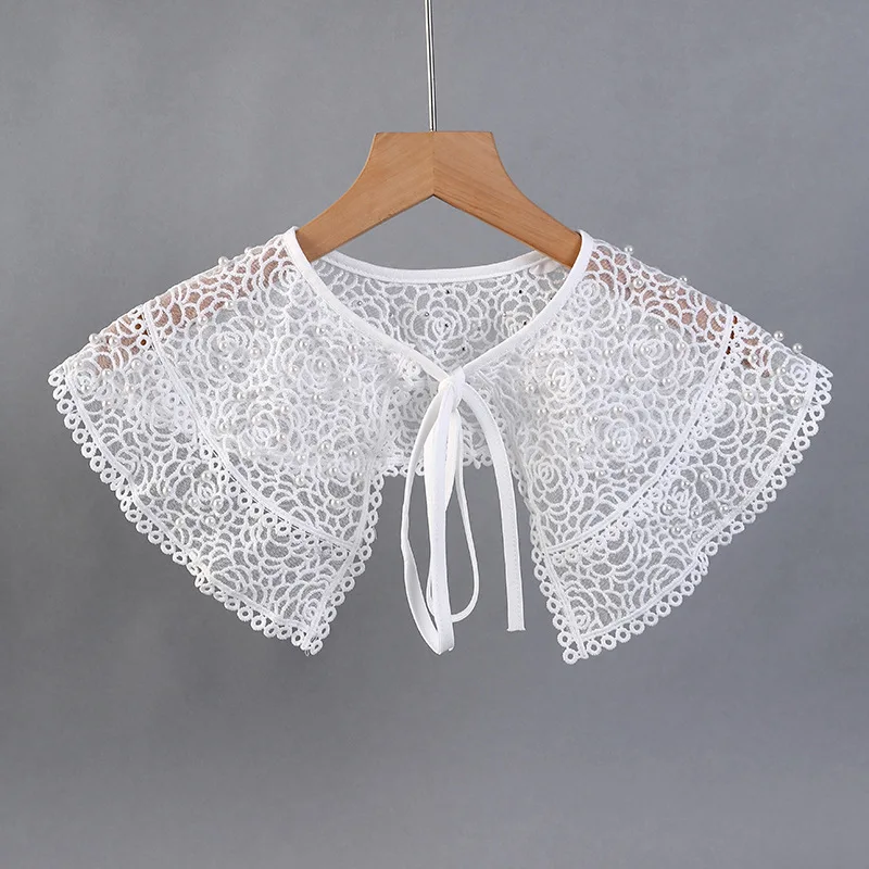 2021 New Female Shirt Lace Fake Collar for Women Cloud Shoulder False Doll Collar Shirt Detachable Collar Necklace Shawl
2021 New Female Shirt Lace Fake Collar for Women Cloud Shoulder False Doll Collar Shirt Detachable Collar Necklace Shawl