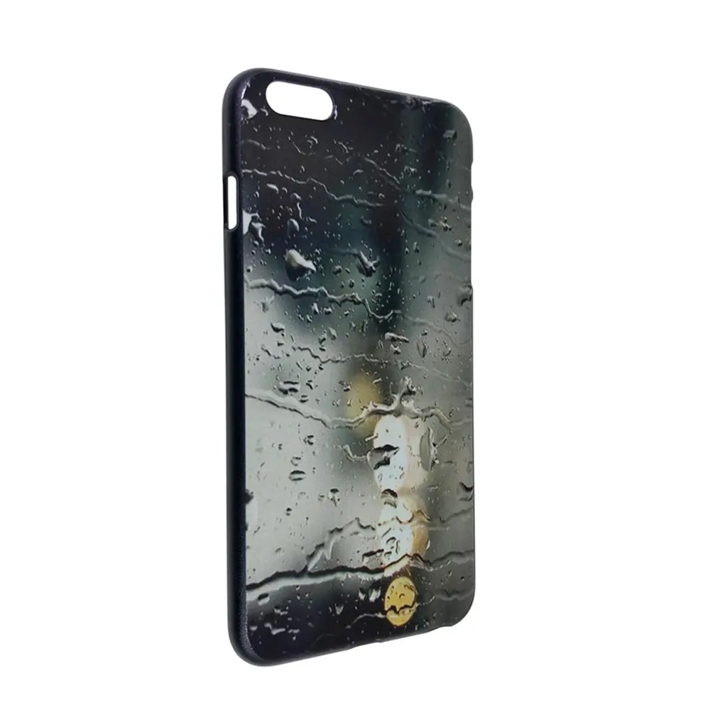 Чехол для iPhone 6 Plus/6S Plus Накладка пластиковая с абстрактным рисунком капли дождя