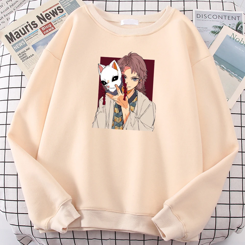 Women Sweatshirt Anime Demon Slayer Sabito Printed Pullover Lady Casual O-Neck Plus Size Sudadera Fleece Streetwoman'S Sweater
Women Sweatshirt Anime Demon Slayer Sabito Printed Pullover Lady Casual O-Neck Plus Size Sudadera Fleece Streetwoman'S Sweater
