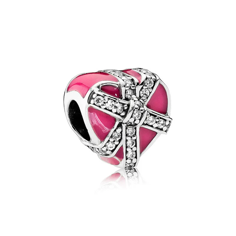 Real 925 Sterling Silver Original s Red Love Heart Charm Beads Women Diy Bracelets Bangles Jewelry Valentine's Day Gift
Real 925 Sterling Silver Original s Red Love Heart Charm Beads Women Diy Bracelets Bangles Jewelry Valentine's Day Gift