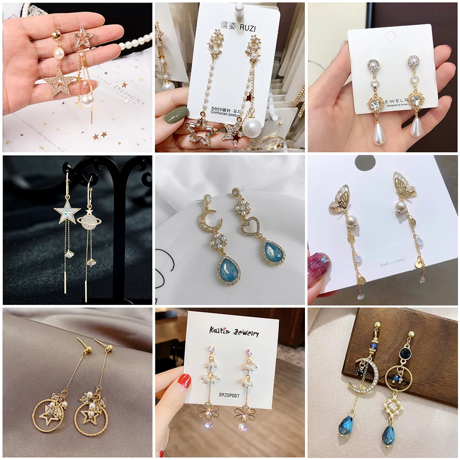 New Exquisite Women Earrings Bohemia Star Sun Moon Hollow Earrings Metal Alloy Vintage Geometric Hollow Out Earring Jewelry Gift
New Exquisite Women Earrings Bohemia Star Sun Moon Hollow Earrings Metal Alloy Vintage Geometric Hollow Out Earring Jewelry Gift