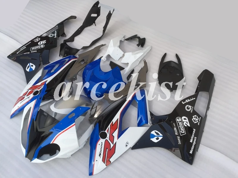Новый комплект обтекателей для мотоцикла ABS, подходит для BMW S1000RR 15 16 HP4 2015 2016, комплект обтекателей под заказ, синий, белый
Новый комплект обтекателей для мотоцикла ABS, подходит для BMW S1000RR 15 16 HP4 2015 2016, комплект обтекателей под заказ, синий, белый