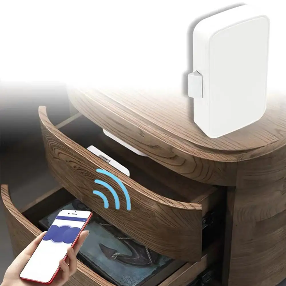 Умный телефон без ключа, Bluetooth, совместимый с приложением, разблокировка, защита от кражи, домашний безопасный файл, замок шкафа ящика switch
Умный телефон без ключа, Bluetooth, совместимый с приложением, разблокировка, защита от кражи, домашний безопасный файл, замок шкафа ящика switch