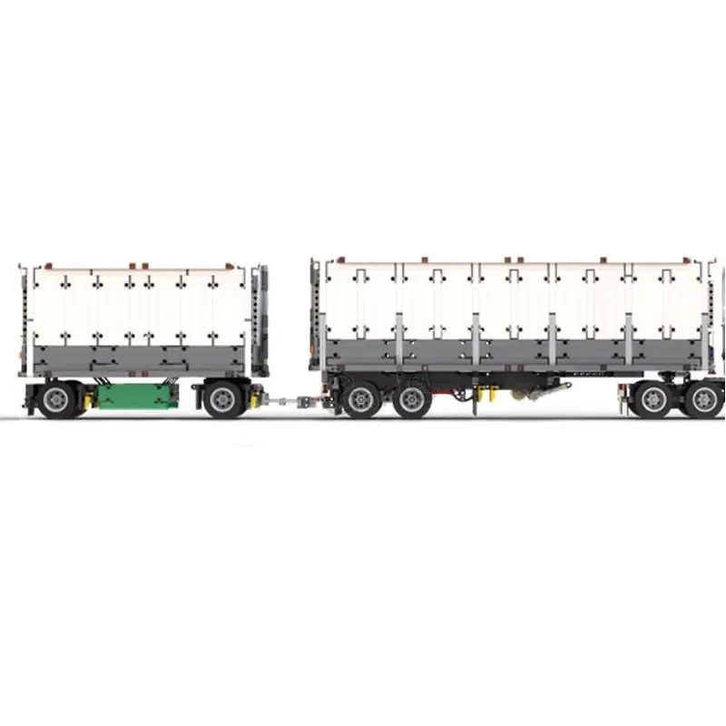 Technical Ecke MARK 20ft Full RC Container Trainer MOC 27224 Anthem Tri-Drive MOD 26686 Trailer Dry van (Box) Bricks DIY Toys
Technical Ecke MARK 20ft Full RC Container Trainer MOC 27224 Anthem Tri-Drive MOD 26686 Trailer Dry van (Box) Bricks DIY Toys