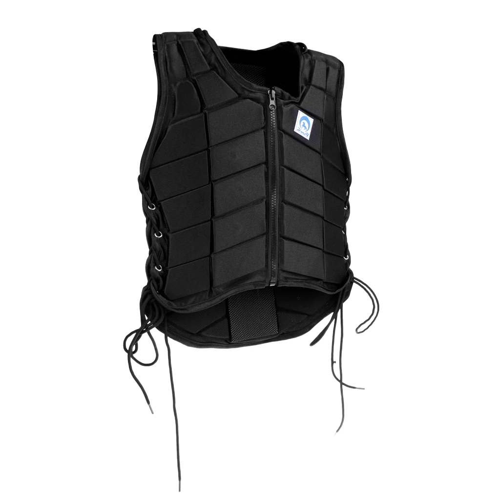 Horse Riding Vest, Zipper Safety Shock Absorption Waistcoat Body Protective Gear
Horse Riding Vest, Zipper Safety Shock Absorption Waistcoat Body Protective Gear