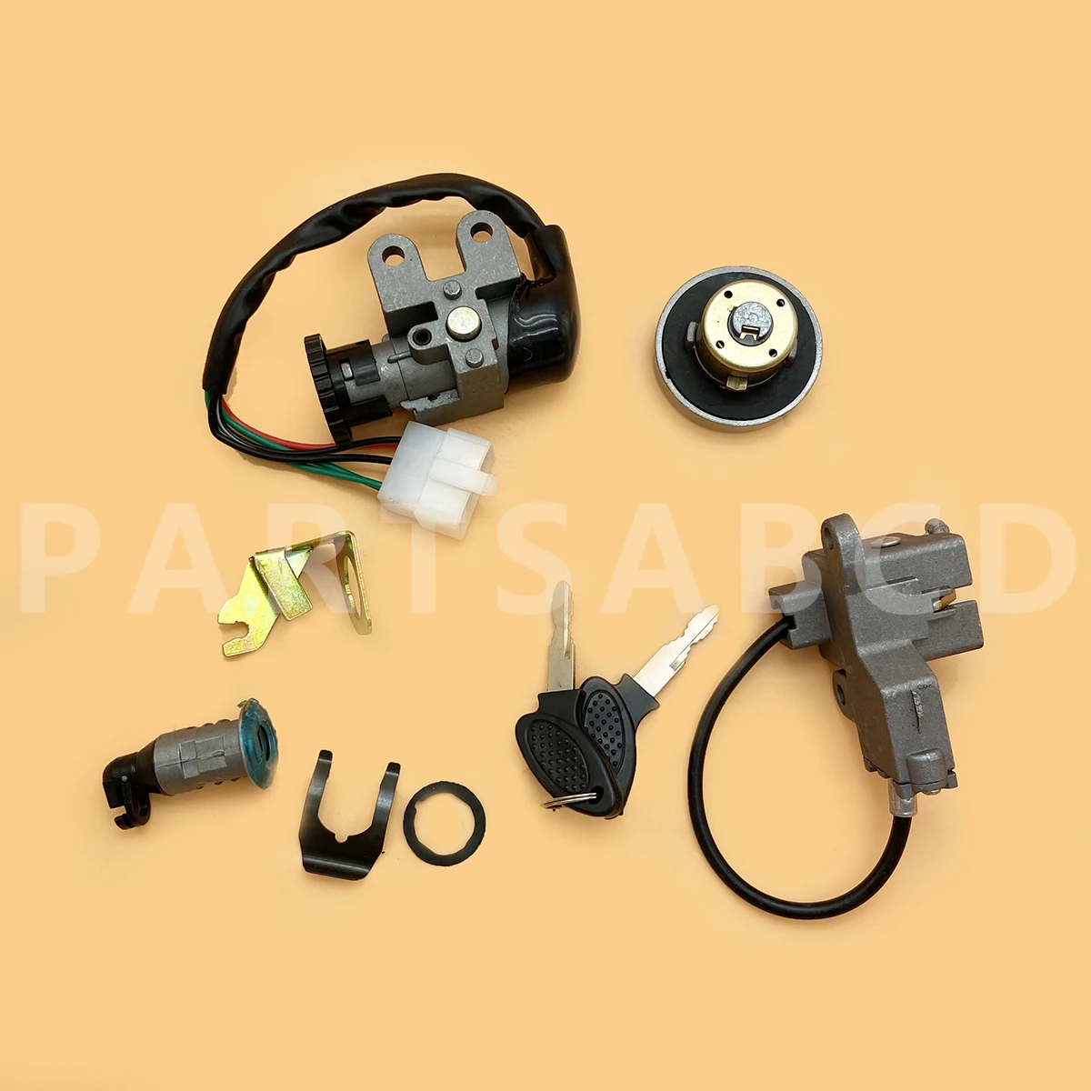 Новинка 5 контактный ключ зажигания замок китайский 50cc 125cc 150cc для GY6 Taotao Roketa