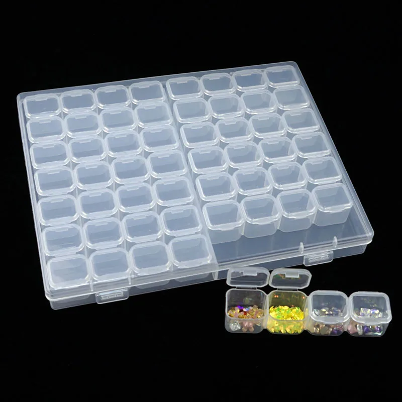 56 Lattices Dismountable Diamond Embroidery Accessories Diamond Painting Boxes Cross Stitch Cases Storage Organizer Home Storage
56 Lattices Dismountable Diamond Embroidery Accessories Diamond Painting Boxes Cross Stitch Cases Storage Organizer Home Storage