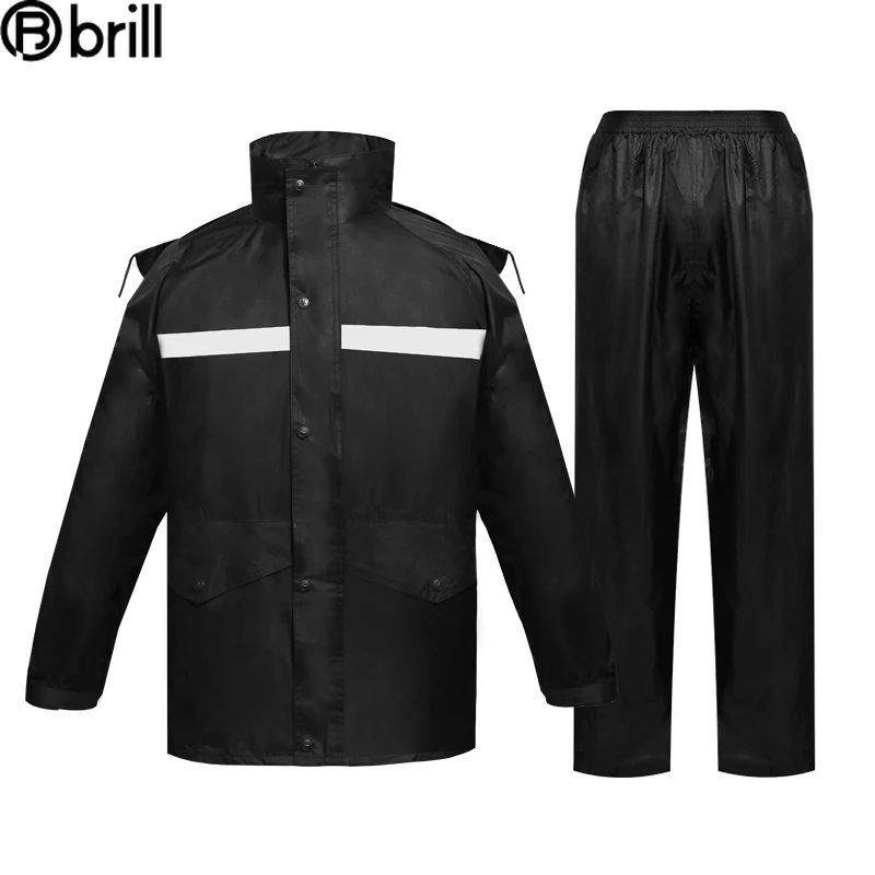 Waterproof Nylon Raincoat Jacket Pants Set Outdoor Men Poncho Raincoat Hiking Portable Thick Down Coats Rain Gear Impermeabile
Waterproof Nylon Raincoat Jacket Pants Set Outdoor Men Poncho Raincoat Hiking Portable Thick Down Coats Rain Gear Impermeabile