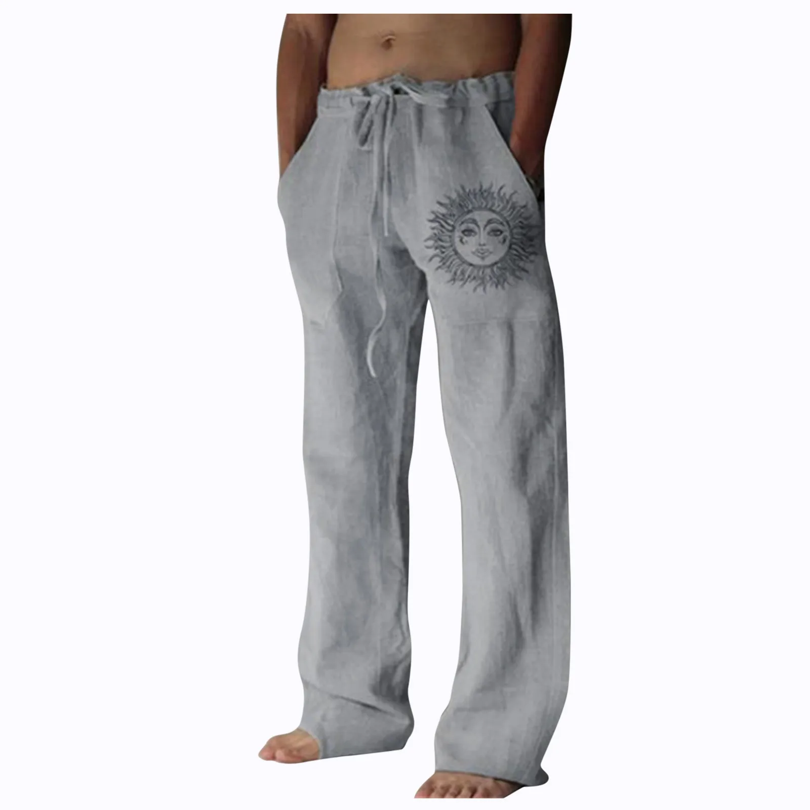 2021 New Men's Cotton Linen Pants Male Summer Breathable Solid Color Linen Trousers Fitness Streetwear M-3xl Linen Pants Trouser
2021 New Men's Cotton Linen Pants Male Summer Breathable Solid Color Linen Trousers Fitness Streetwear M-3xl Linen Pants Trouser